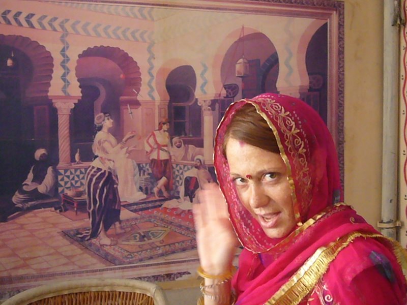 Travel - India - Rajasthan - Jodhpur - Newspaper Photoshoot - Getting Ready